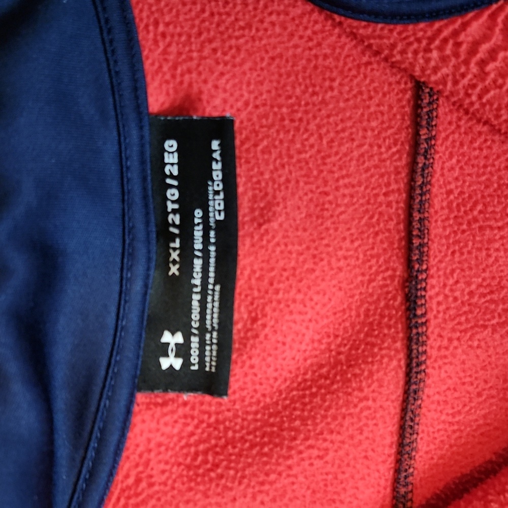 Under Armour Cold Gear Loose 1/4 Zip Pullover Mens 2XL - Picture 10 of 16